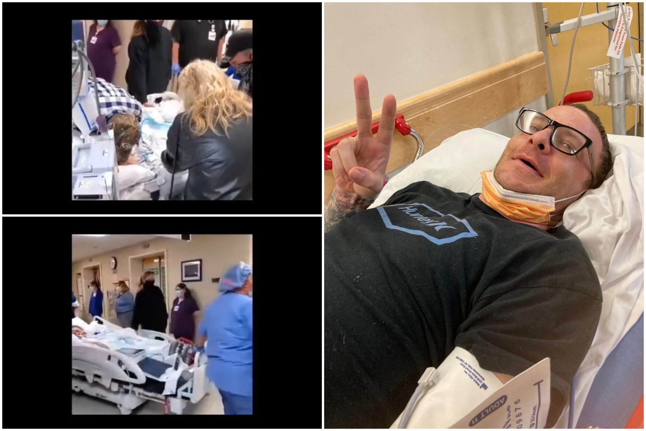 Con muerte cerebral, sus familiares se despiden de él: se despierta durante la sustracción de órganos