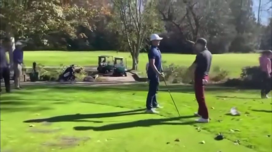 Golfista golpea a su oponente: arrestado