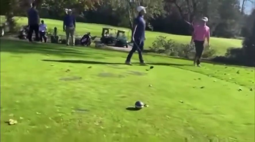 Golfista golpea a su oponente: arrestado