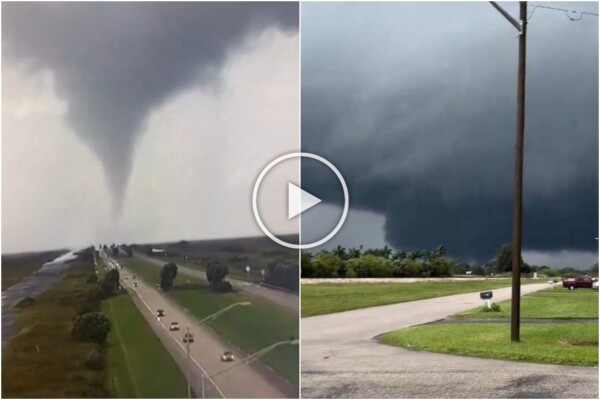 Población que huye del huracán Milton también perseguida por tornados: vídeo