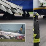 Scoppiano le ruote di Boeing della Ryanair: pista danneggiata, aeroporto chiuso