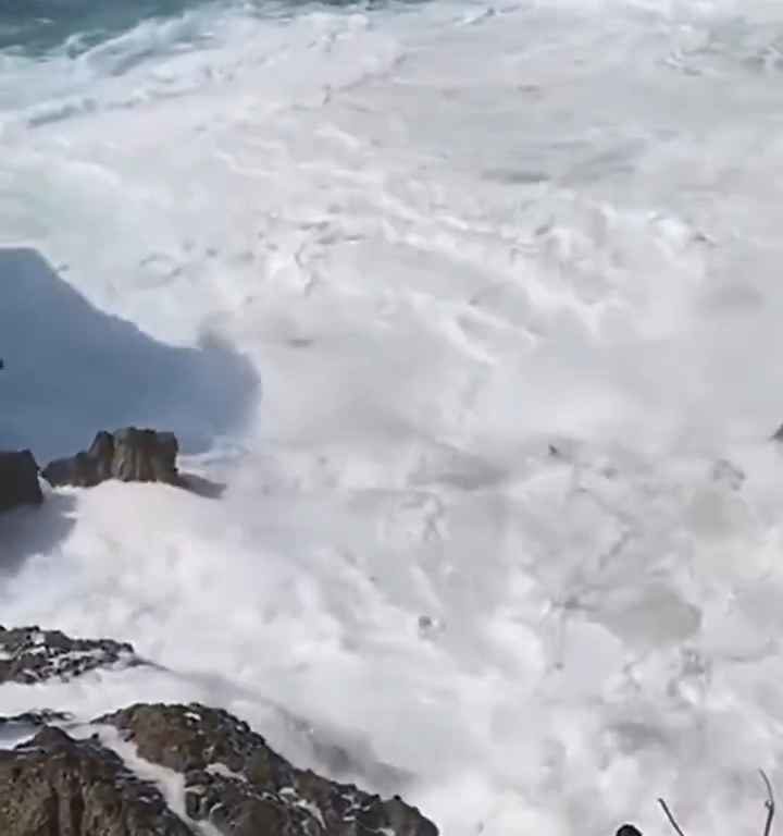 Selfie mortel pour un jeune de 20 ans, submergé par une vague géante sur un rocher : vidéo choc