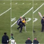 Fan sexy de Trump interrumpe juego de la NFL: censores de televisión, el personal de Donald publica el video