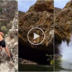 Récord francés de inmersión mortal desde un acantilado de 44 metros