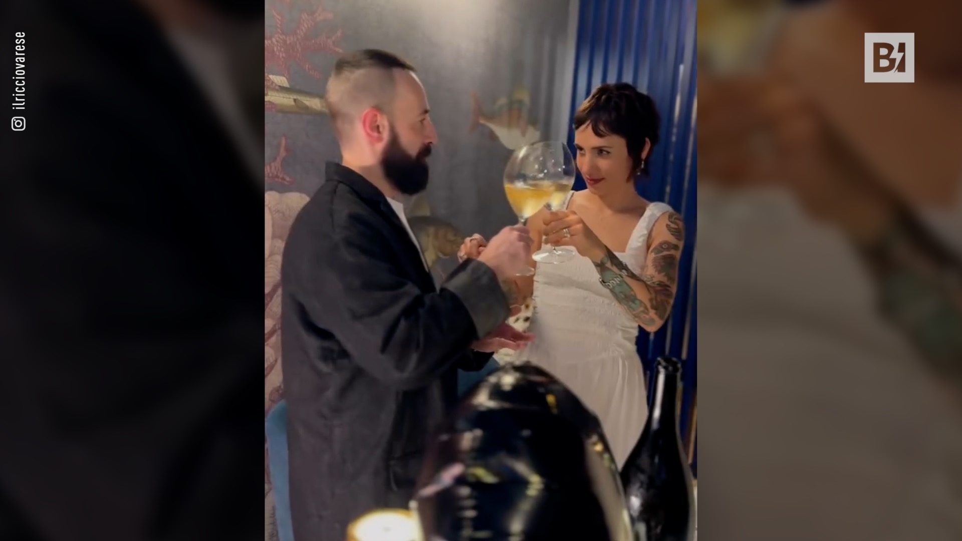 Location, torta, brindisi: “dentro” le nozze dei Coma_Cose