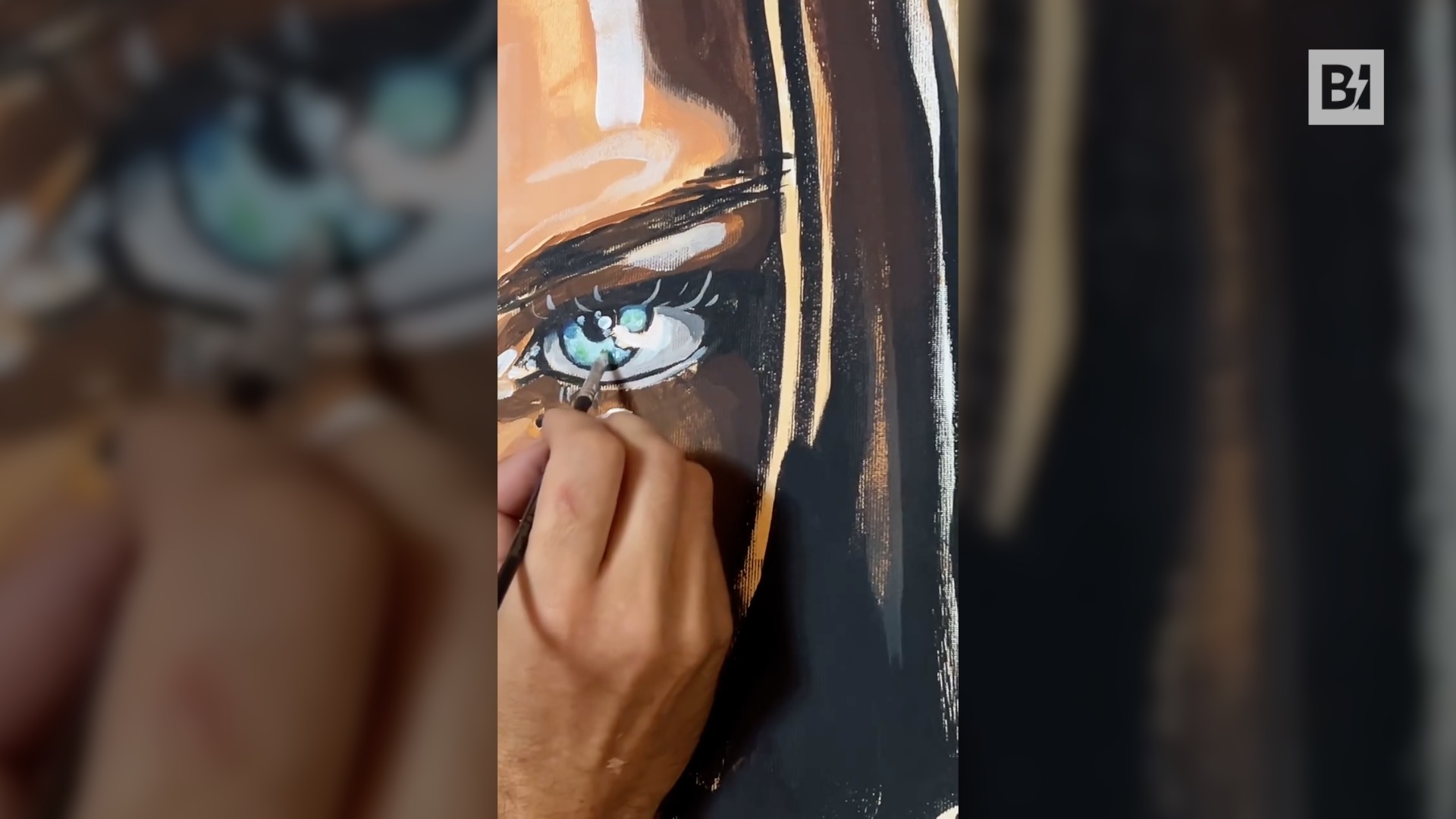 Elettra Lamborghini diventa… un’opera d’arte
