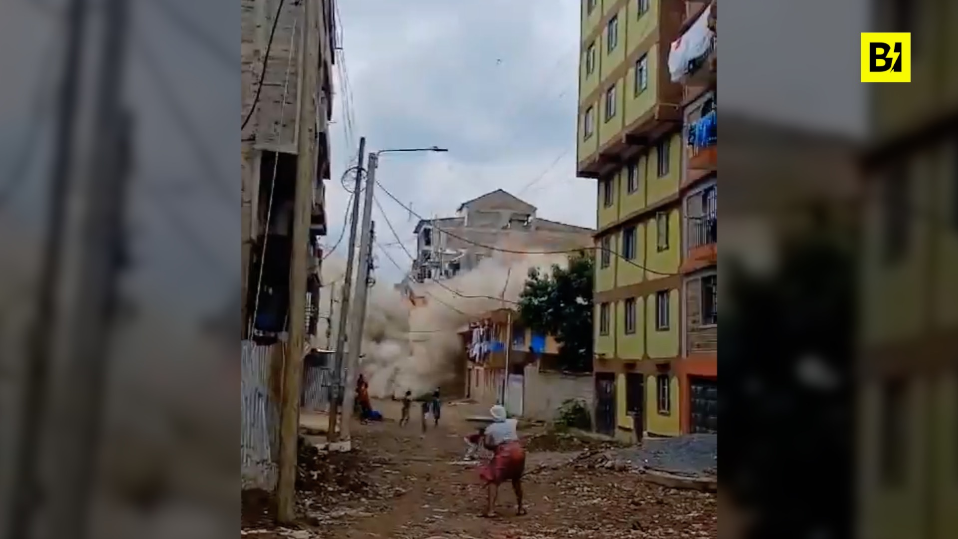 Nairobi, crolla un edificio residenziale di sei piani