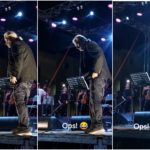 Amedeo Minghi macht einen schlechten Eindruck, seine Hose fällt auf die Bühne: virales Video