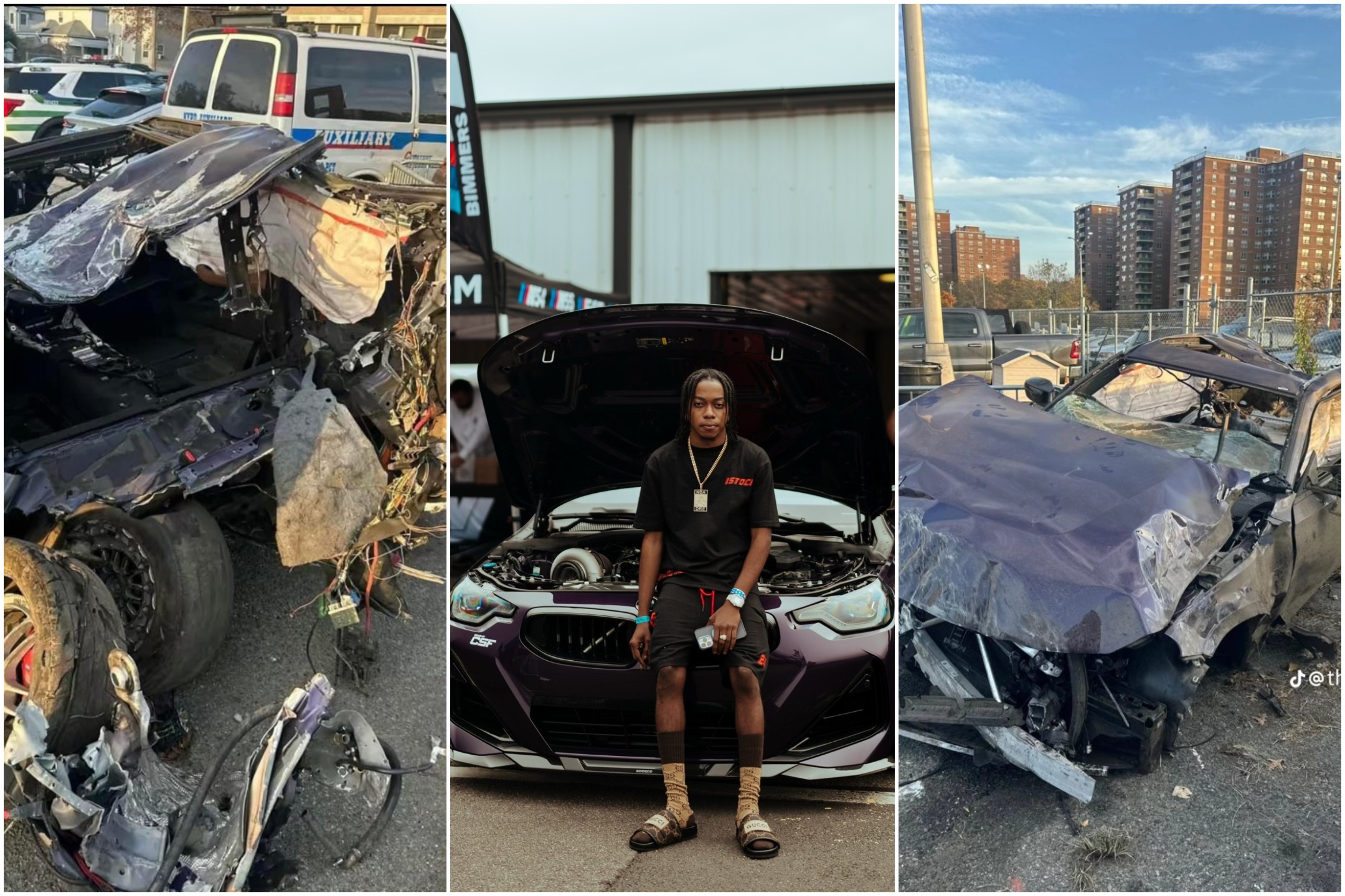 YouTuber 1stockf30 se estrella en su coche mientras grababa un vídeo: muere al instante