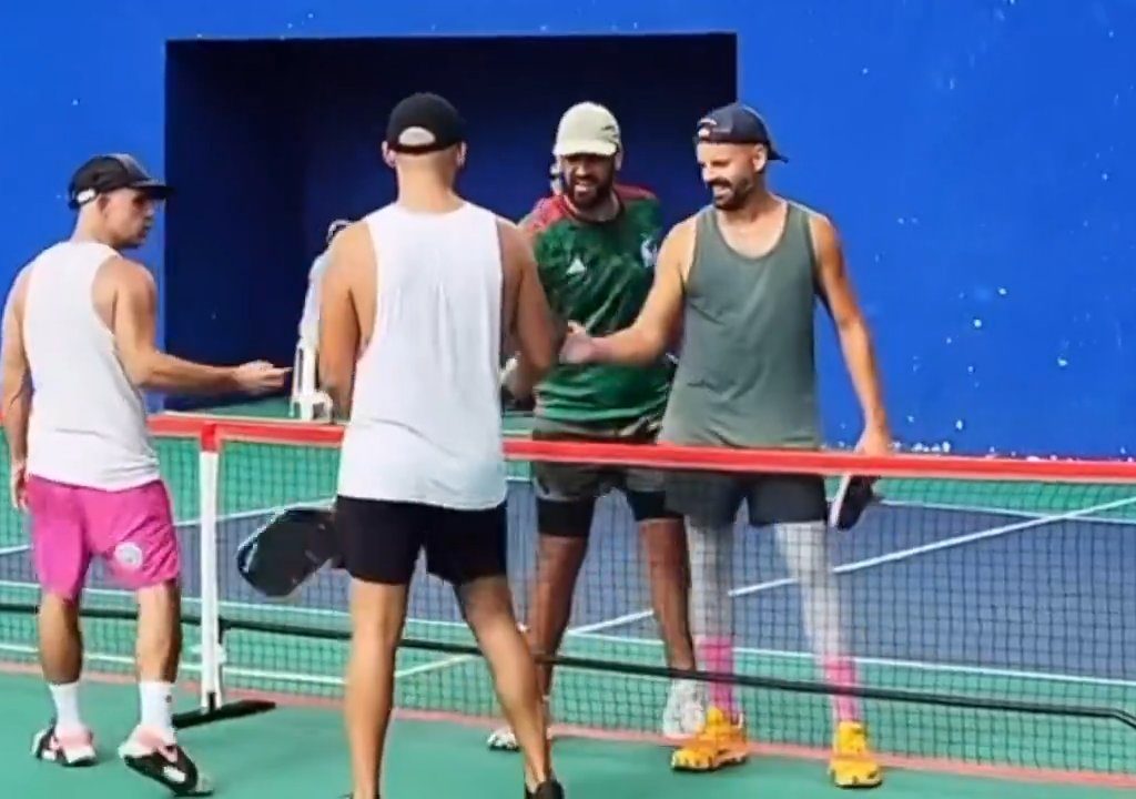 Juego de Pickleball termina en patadas en la cara: el brutal video viral