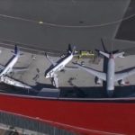 Vier Flugzeuge kollidieren auf der Landebahn, der Bostoner Flughafen steht außer Kontrolle