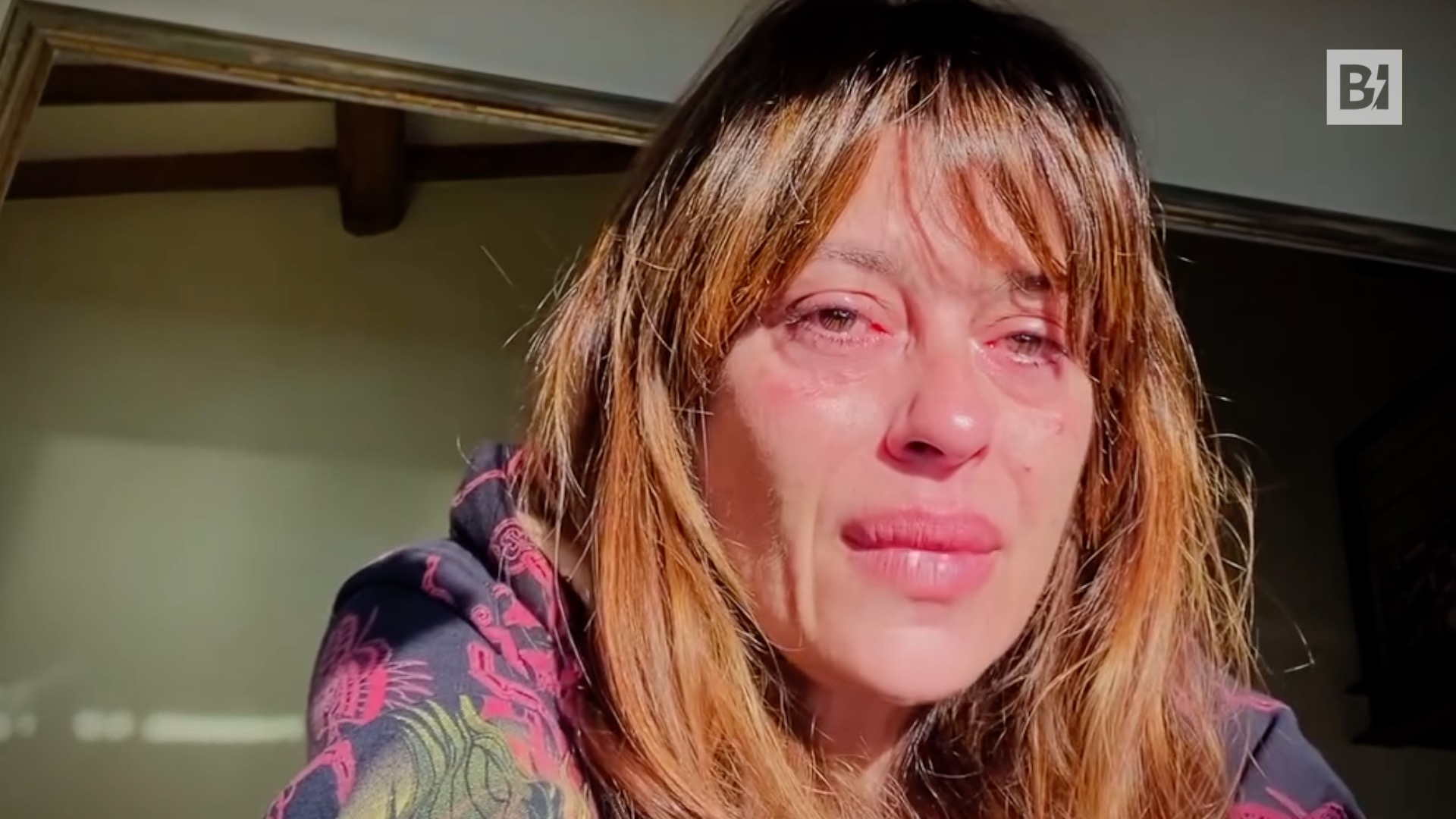 Claudia Pandolfi in lacrime per le vittime di…