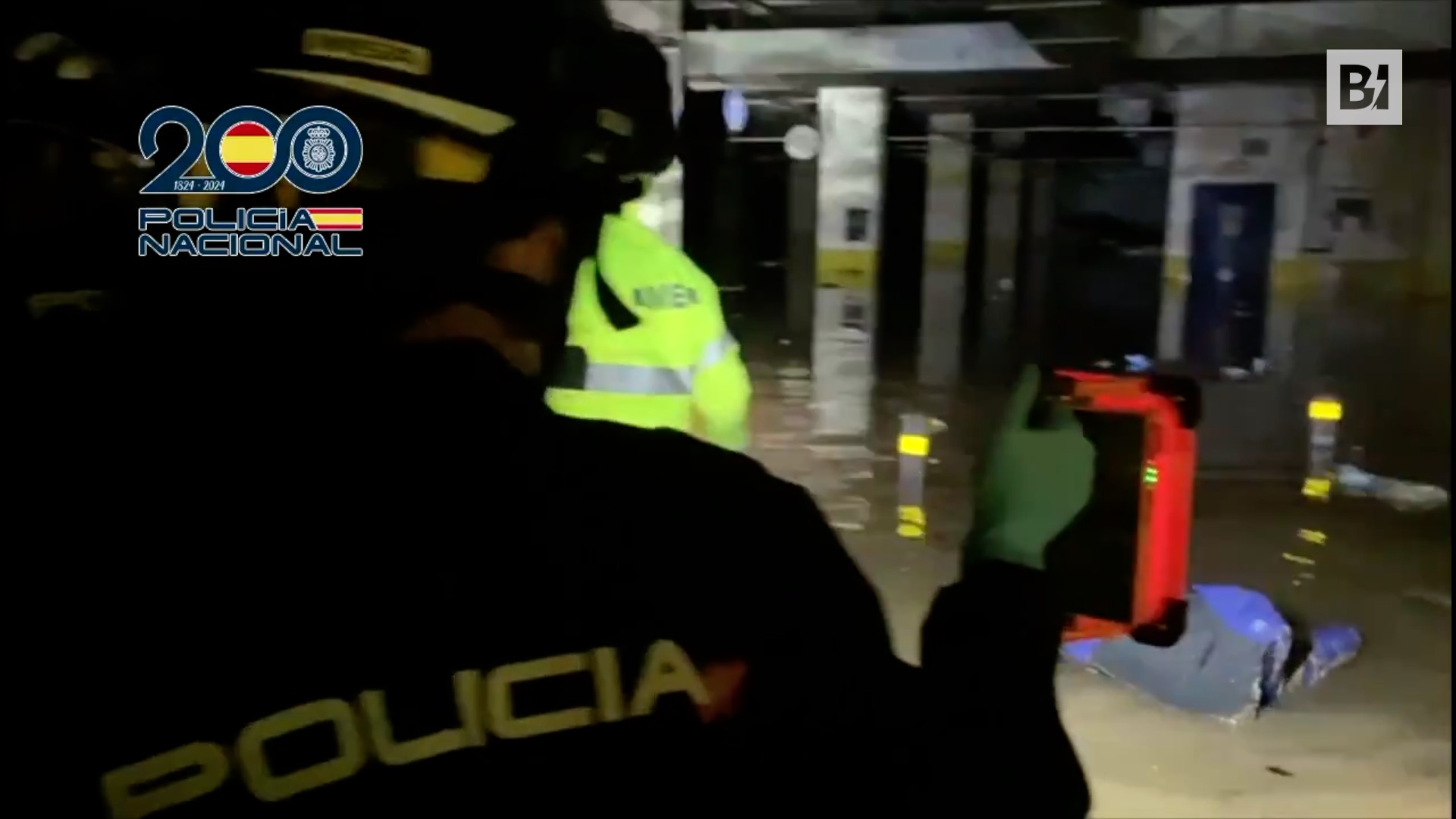 Spagna, ecco come appare il parcheggio del centro…
