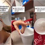 Ohrenschmerzen in großer Höhe? Der Trick einer Gastgeberin mit einem Glas geht viral