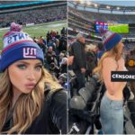 Spieler heuert Model an, um im Stadion Brüste zu zeigen und Gegner abzulenken