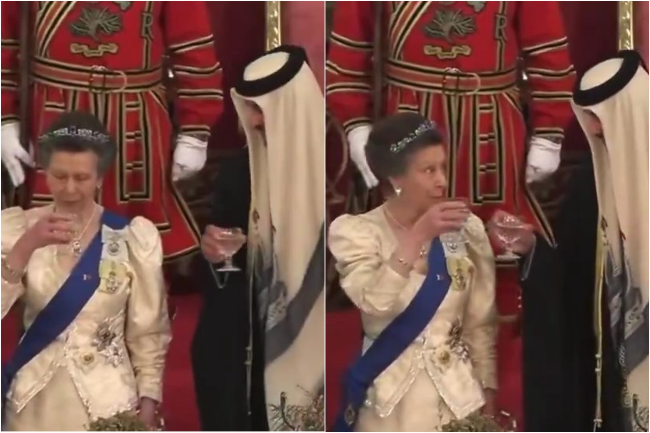 La princesse Anne risque un incident diplomatique au Qatar à cause du vin
