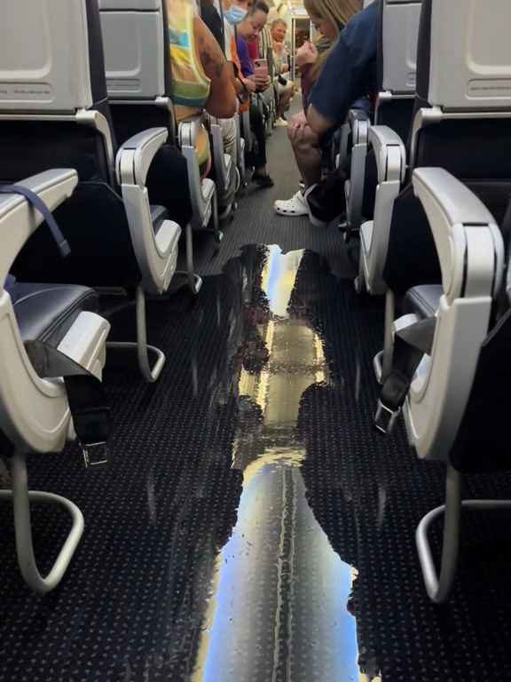 Un passager va aux toilettes et casse les toilettes : un avion à haute altitude est inondé