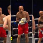 Drame sur le ring, un boxeur se déboite l'épaule en lançant un coup de poing : images chocs