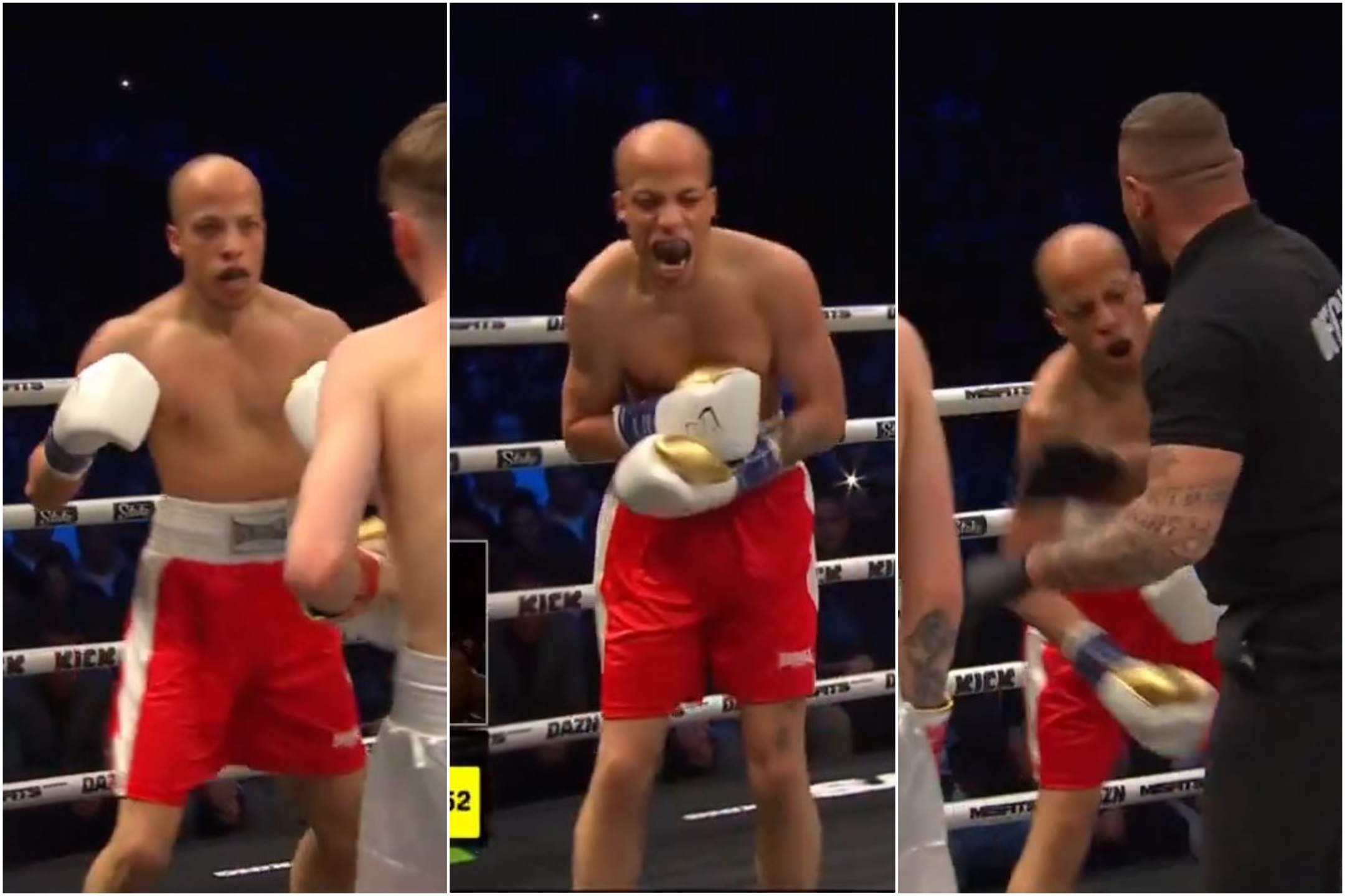 Drama en el ring, boxeador se disloca el hombro al lanzar un puñetazo: imágenes impactantes