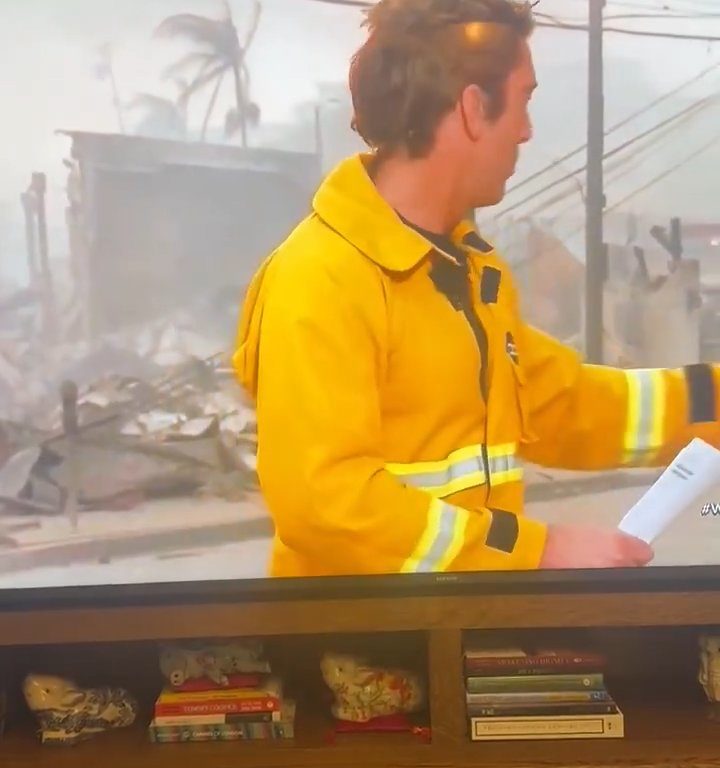 Incendi California, la gaffe del conduttore tv: massacrato sui social per la sua vanità