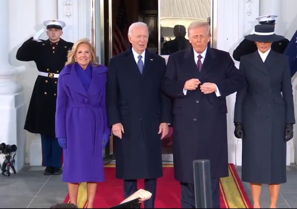 El último insulto de Trump a Biden: esto es lo que le dijo en la Casa Blanca