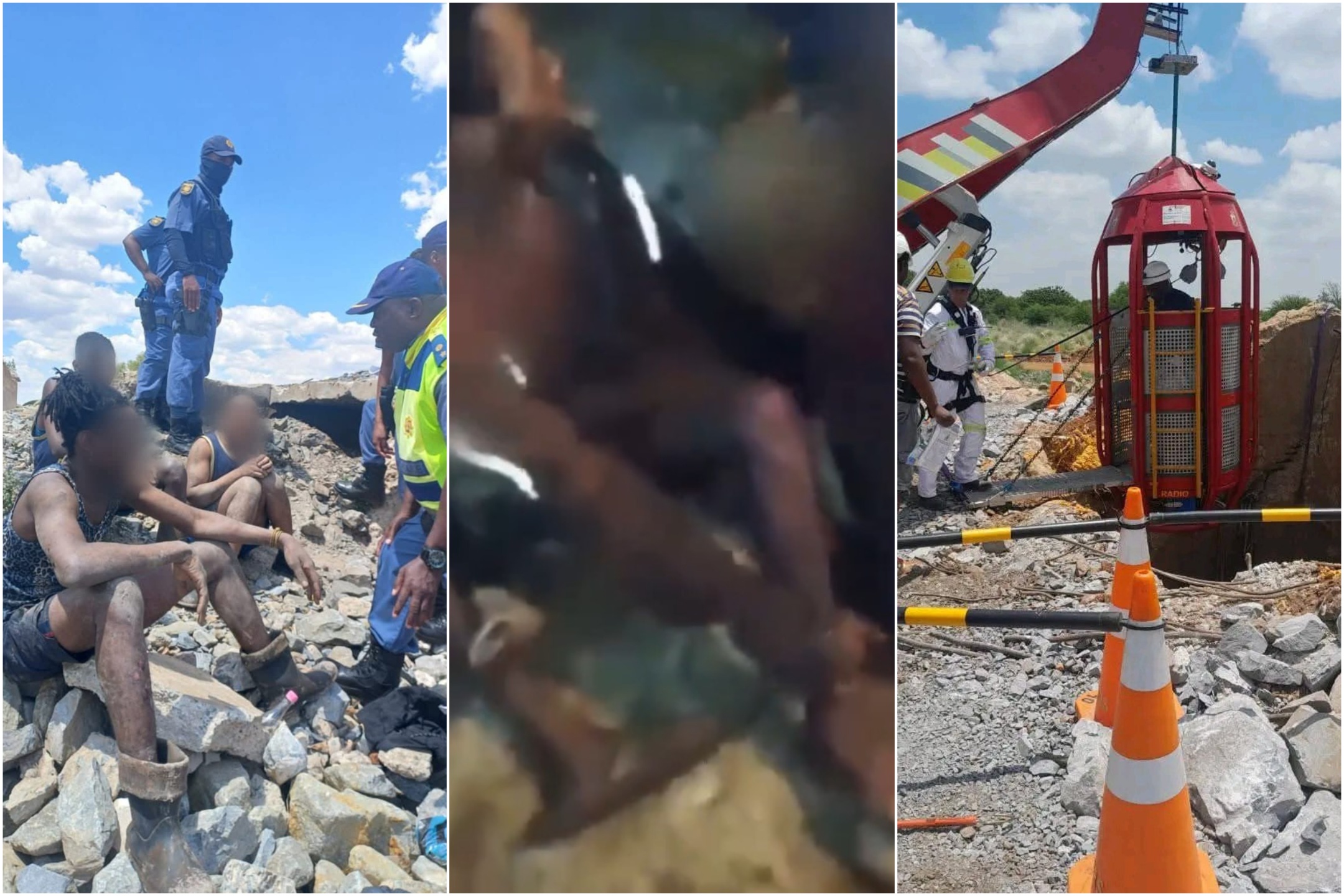 Die Tragödie der Bergleute von Buffelsfontein, die von der Polizei zum Kannibalismus gezwungen wurden