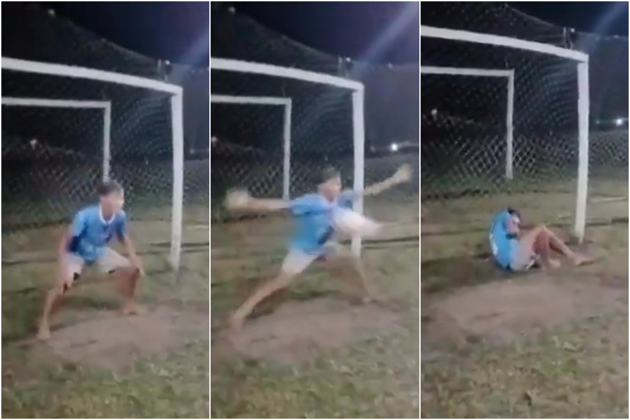 Portero de 16 años asesinado por un balón en el pecho: impactante video