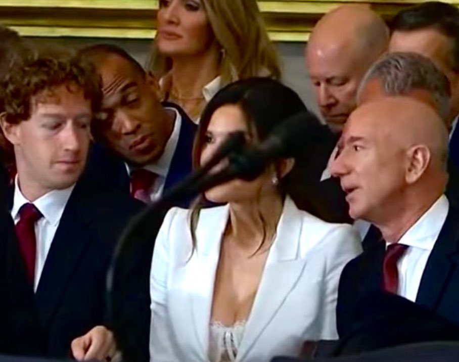 Zuckerberg e la fidanzata di Bezos prima l'occhiata birichina, poi il like su IG