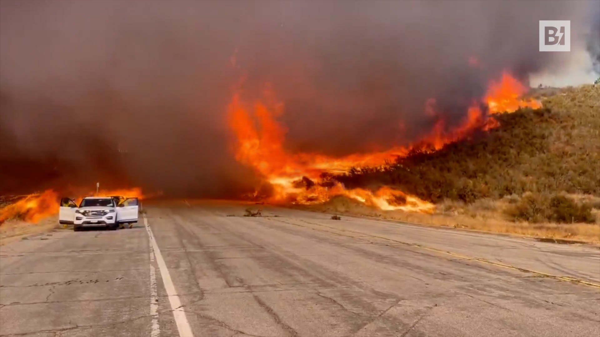 Los Ángeles sin paz: otro gran incendio