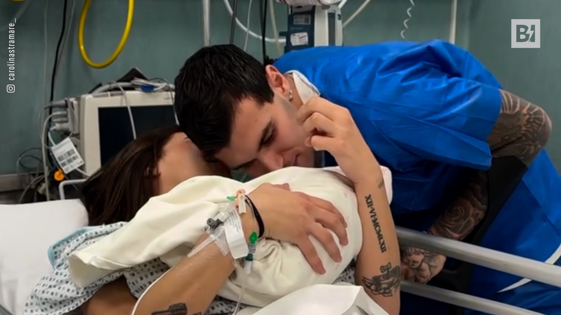 Carolina Stramare y Pietro Pellegri, padres de…