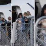 Billie Eilish kommt in Australien an und verlässt das Flugzeug mit ihren Brüsten im Wind hier sind die Bilder