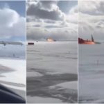 Crash d'avion à Toronto : des images montrent comment l'avion s'est renversé
