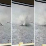 Crash d'un avion militaire dans le port de San Diego, l'incident capturé en vidéo