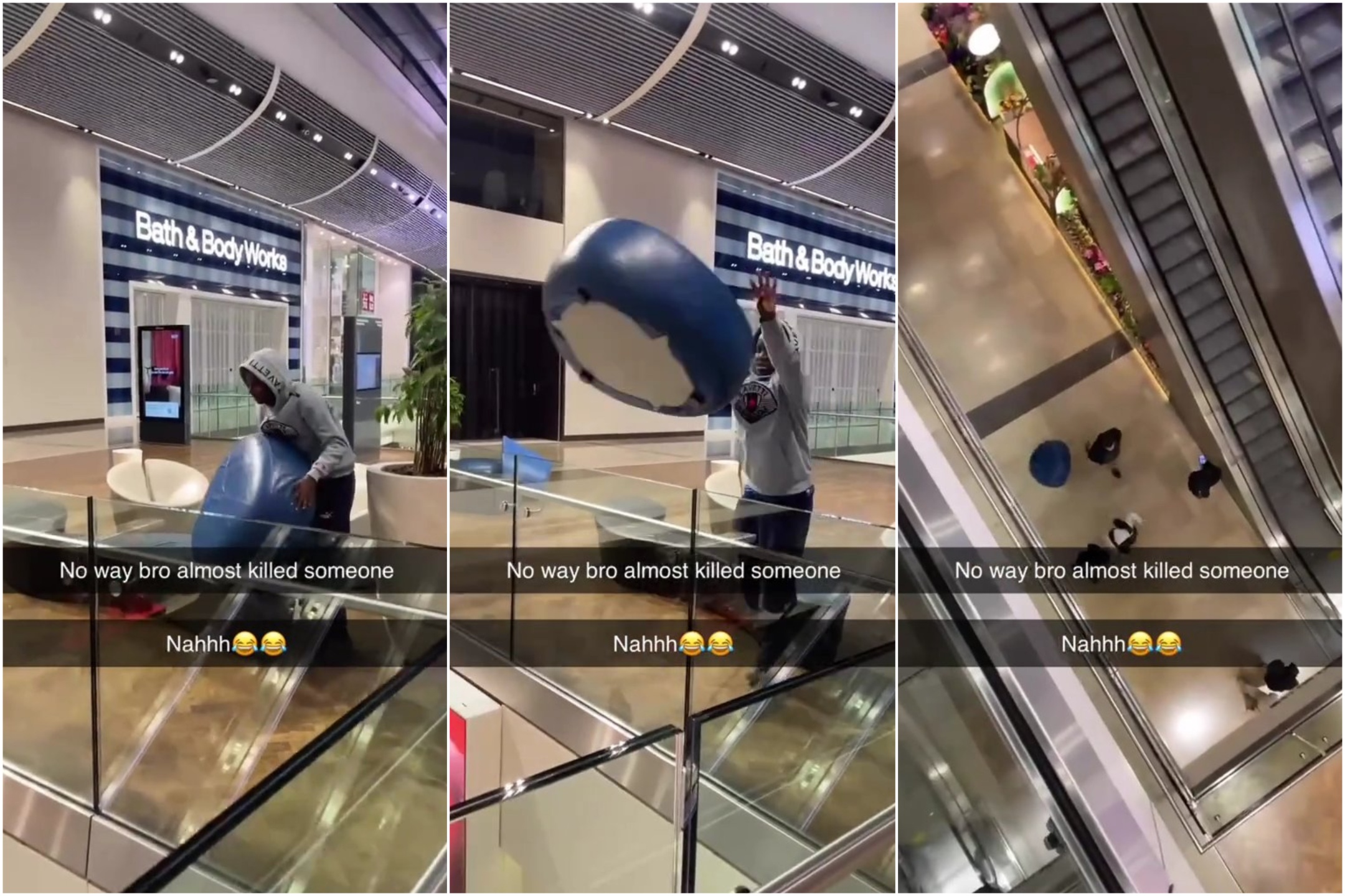 Er wirft einen Stuhl aus 40 Metern Höhe auf Passanten in einer tödlichen Herausforderung in den sozialen Medien