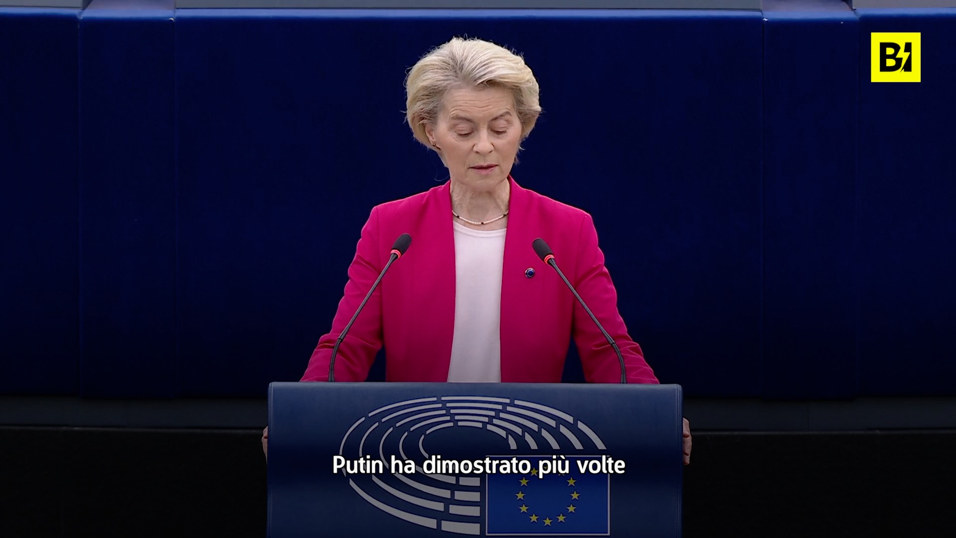 UE, von der Leyen: “Putin ha demostrado que…