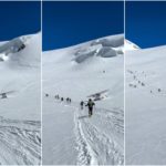 Avión despega y roza a un grupo de esquiadores de montaña en el Monte Rosa: el impactante vídeo