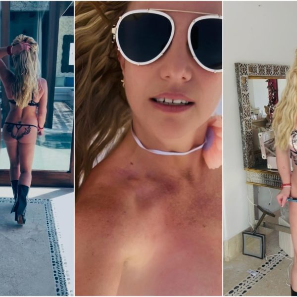 Britney Spears escandalosa en la playa: desnuda en la arena…