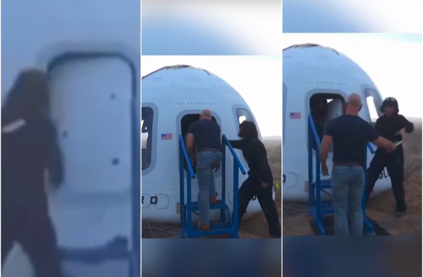 Blue Origin und die Tür, die sich von selbst öffnet: Die Verschwörungstheorie, die das Internet spaltet