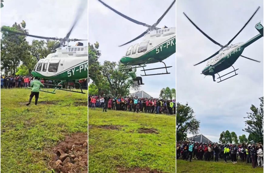 Mann klammert sich während Hochzeit an Hubschrauber: „Ich wollte kostenlos mitfliegen“