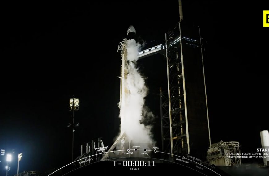 SpaceX Fram2, la primera misión humana, ha despegado…