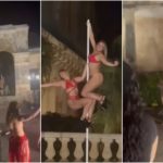 Cinco bailarinas británicas arrestadas en Corfú: un video erótico en un monumento desata la ira de la policía.