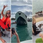 Influencers hunden yate de ensueño: Fiesta hot termina sumergida en Miami