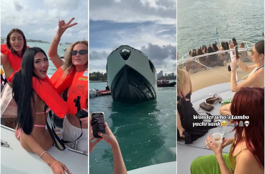 Influencers hunden yate de ensueño:…