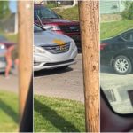 Spray de choque en el auto de su rival: una mujer usa problemas intestinales para castigar a su oponente