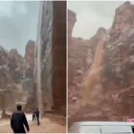 Turistas arrastrados por las inundaciones de Petra: un tsunami de lodo mata a una madre y a su hijo