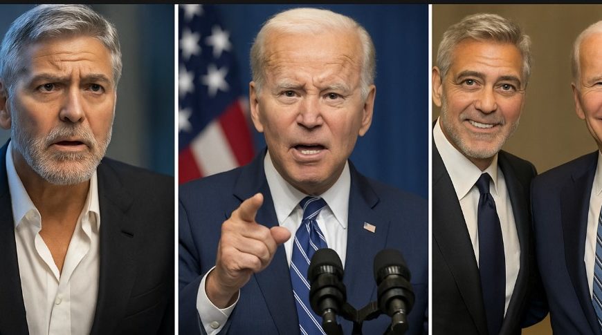 Biden choque : il ne reconnaît pas George Clooney, l'histoire est effrayante