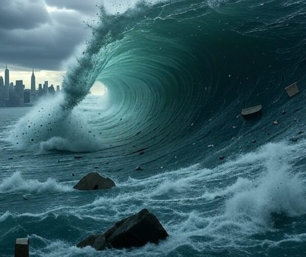 Un tsunami aussi haut qu’un gratte-ciel : voici la menace…