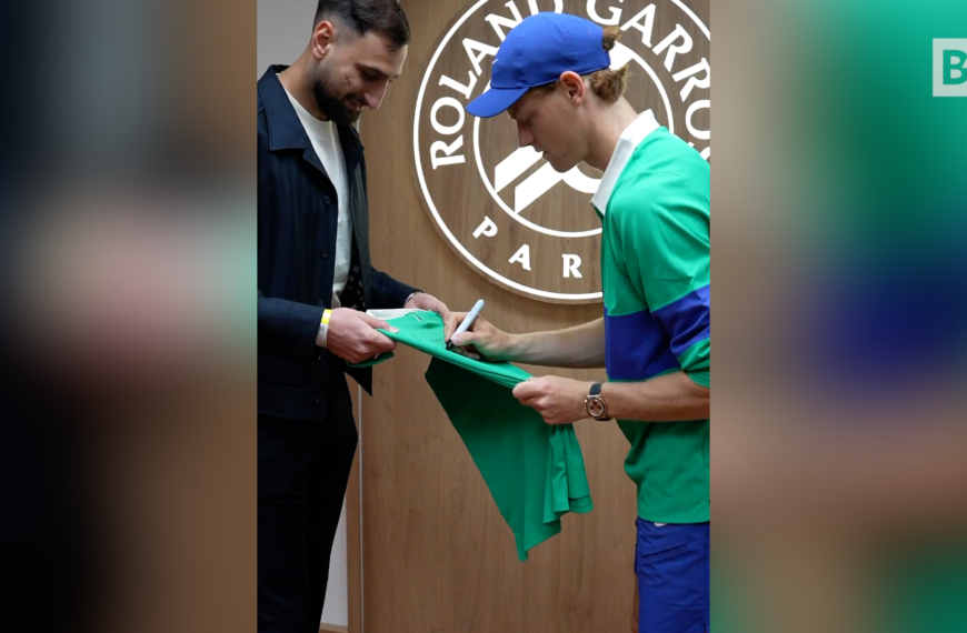 Roland Garros, encuentro entre campeones: Donnarumma visita…