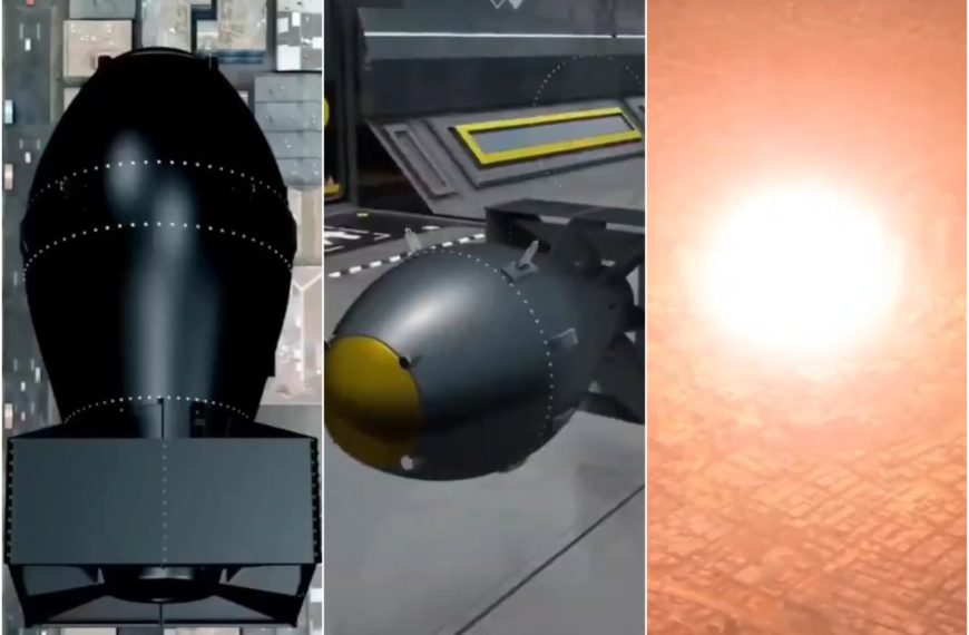 Bomba nuclear sobre una ciudad: un video muestra lo que sucedería