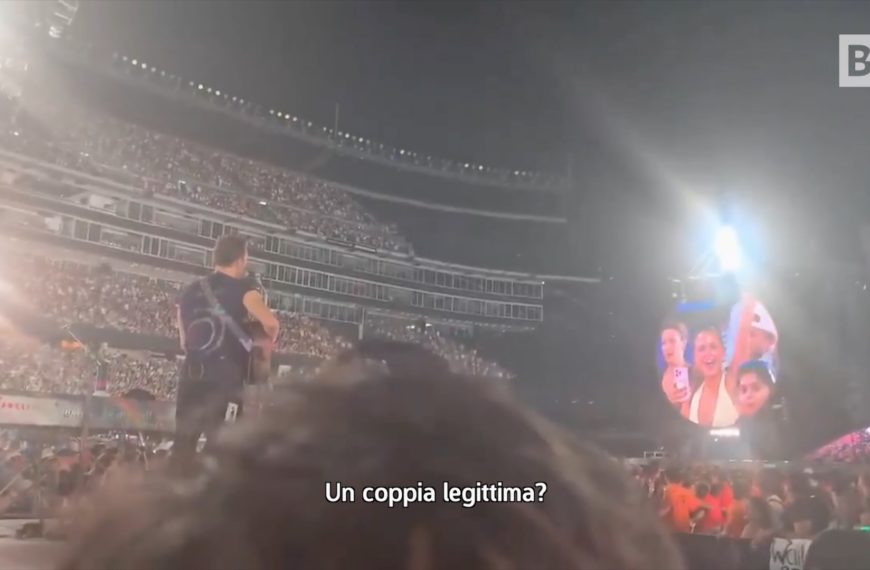 Noch eine Kusskamera beim Coldplay-Konzert: „Du…